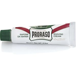 Proraso Green scheercrème in tube Travel 10 ml