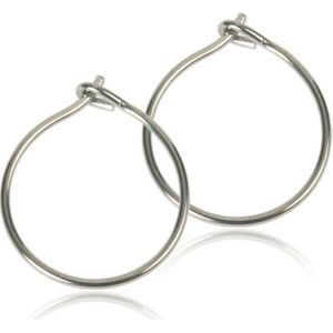 Blomdahl Natural Titanium Safety Ear Ring