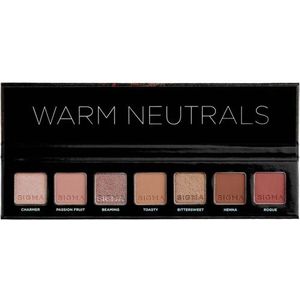 Sigma Beauty Warm Neutrals 7-Shade Eyeshadow Palette