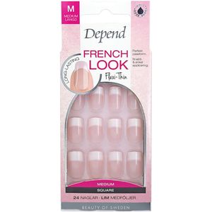 Depend French Look Pink Shimmer Medium