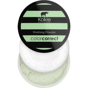 Kokie Cosmetics Color Correct Setting Powder Green - Redness Correction