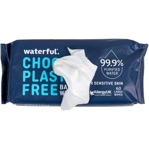 Waterful Plastic Free Wet Wipes 60st