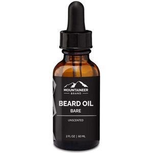 Mountaineer Brand Bare (Unscented) Beard Oil 60 ml