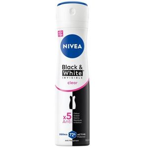 NIVEA Deo Spray Invisible Black & White Clear 150 ml