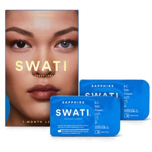 SWATI Cosmetics 1-Month Lenses Sapphire