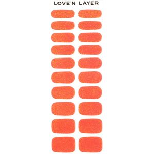 Love'n Layer Square Sparkle Orange