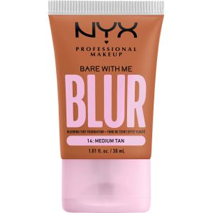 NYX PROFESSIONAL MAKEUP Bare With Me Blur Tint Foundation 14 Medium Tan