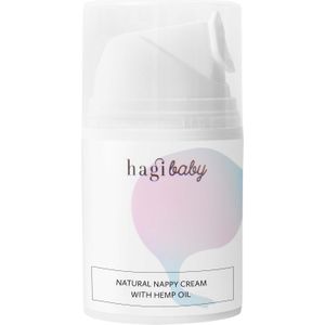 Hagi Baby Natural Nappy Cream With Hemp Oil  50 ml