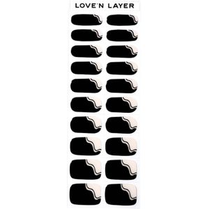 Love'n Layer French Swirl Black