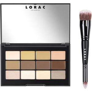 Lorac PRO Conceal & Contour Palette & Makeup Brush