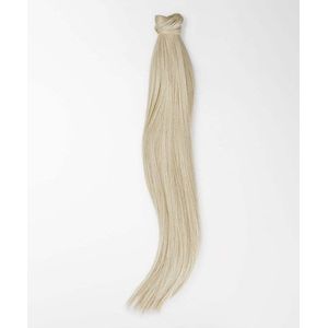 Rapunzel of Sweden Vegan Fibre Clip-in Ponytail Straight  10.7 Light Grey 40 cm