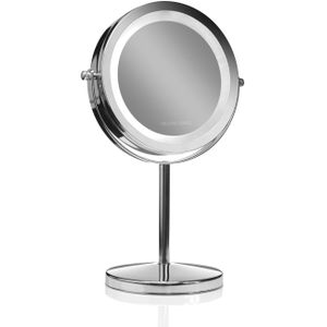 Gillian Jones Mirror On Foot With LED Light & X10 Magnification