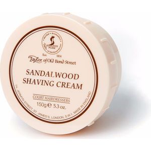 Taylor of Old Bond Street Sandalwood Shaving Cream Bowl 150 g