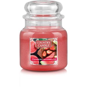 Country Candle Strawberry Watermelon Medium