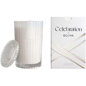 Ecoya White Musk & Warm Vanilla Celebtration Fragranced Candle 25h 80 g