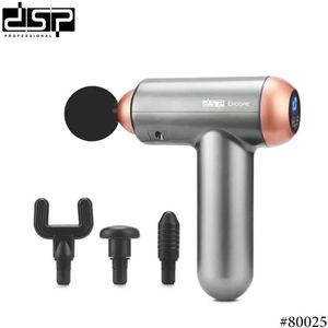 Massage Gun 4-in-1 - Draadloos En Krachtig Massageapparaat Met 32 Snelheidsstanden - Inclusief 4 Opzetstukken Voor Diepe Spiermassage En Herstel