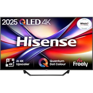 Hisense 43a7qt – 43 Inch – 4k Qled Smart Tv – Quantum Dot – Dolby Vision & Atmos – Vidaa U9 – Freely | Nieuw (outlet)