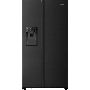 Hisense RS694N4TFE - Amerikaanse koelkast Zwart