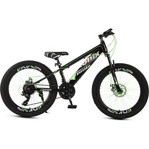 Zonix Road Bike Jongensfiets Mtb 24 Inch 21 Speed Shimano Groen