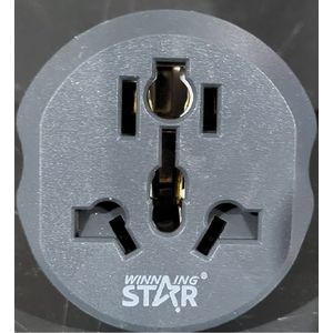 Winning Star Reisadapter Van Uk Naar Eu