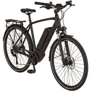 Prophete Entdecker 22.eet.30 Elektrische Hybride Herenfiets 28 Inch Mat Zwart | Nieuw (outlet)