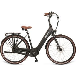 Avon N7 Elektrische Damesfiets 28 Inch Middenmotor Bafang M300 Mat Zwart Gratis Rijklaar Bezorgd