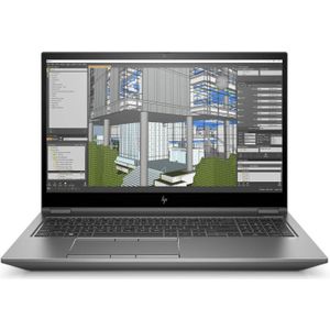 HP ZBook Fury 15.6 G8 Intel® Core™ i7 i7-11800H Mobiel werkstation 39,6 cm (15.6") Full HD 16 GB DDR4-SDRAM 512 GB SSD NVIDIA T1200 Wi-Fi 6 (802.11ax) Windows 10 Pro Grijs