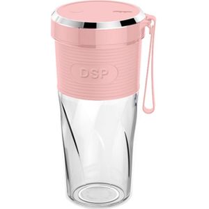 Dsp Kj2087 Blender To Go - Draadloos & Draagbaar - 350 Ml - Roze