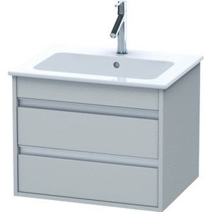 Duravit Ketho Wastafelonderbouw Hangend Betongrijs Mat 600X475X480 Mm