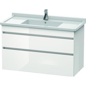 Duravit Durastyle Wastafelonderbouw Hangend Kastanje (Donker)|Basalt Mat 1000X