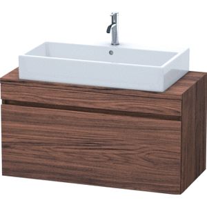 Duravit Durastyle Console Wastafelmeubel Voor Wandmontage Noten Donker Mat 100