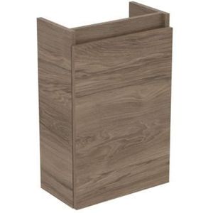 Ideal Standard Tiempo Fonteinonderbouwkast M. 1 Deur M. Softclose 35.4X20.2X55Cm Links/Rechts Flint Hickory R0271Y9