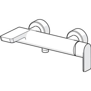 Hansastela Badmengkraan Zijbediend Sprong 164Mm Met S-Koppelingen