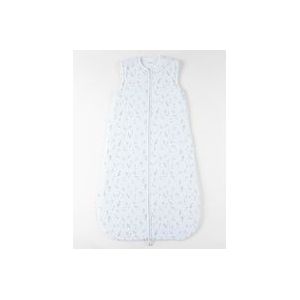 100 cm pointelle jersey slaapzak met bloemen print, gebroken wit