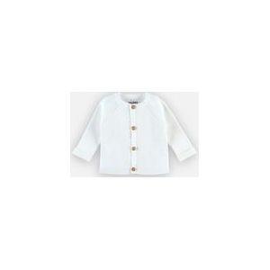 Gebreide cardigan, wit