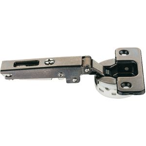 Häfele Topfscharnier Duomatic Premium Titanium 110° mit Dämpfung, Innenanschlag