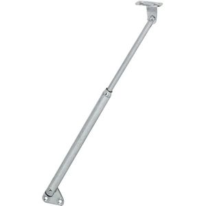 Häfele Klappenstütze FIRMATOP aus Stahl oder Messing mit Arretierung, 130 mm - Stahl verzinkt