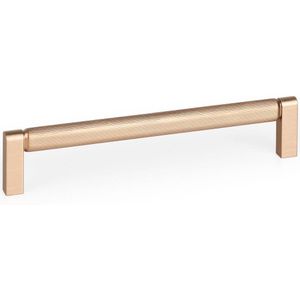 Viefe Möbelgriff BROOKLYN aus Aluminium, 160 mm - Messing dunkel gebürstet