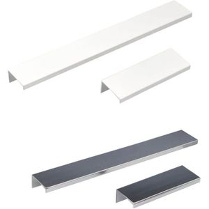 Gedotec Möbelgriff RAFFAEL aus Aluminium, Chrom poliert - Länge 104 mm