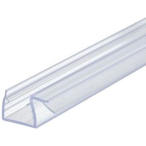 Aquasys Glastür Duschdichtung 10-12 mm Glas-Glas 90° Kunststoff, 1000 mm