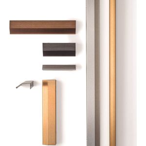 Viefe Möbelgriff WING aus Aluminium, Messing dunkel gebürstet - 256 mm