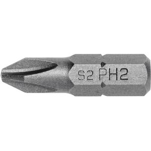 Högert Philips PH Bits 25 mm aus Stahl, PH0 - 5 Stück