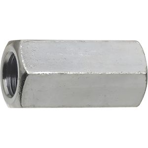 Gedotec Sechskant-Langmutter aus Stahl verzinkt, DIN 6334, M14 x 42 mm
