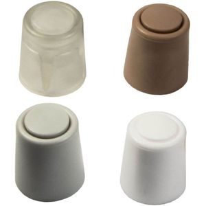 Gedotec Türstopper HANSI aus Gummi, Ø 27 mm, Weiß
