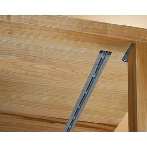Häfele Gratleiste für massive Tischplatten mit Stahleinlage, 2500 mm