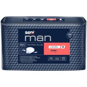 Seni Man Incontinentieverband (level 1, 2, 3, 4 & 5) Level 4 - Extra Plus (15)