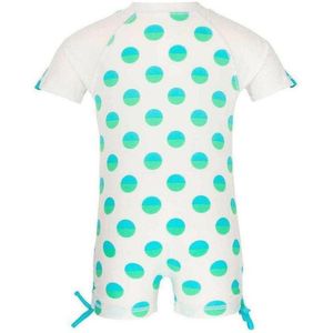 Snapper Rock UV-zwemkleding pakje met rits en korte mouwen (Seaspot) 62/68