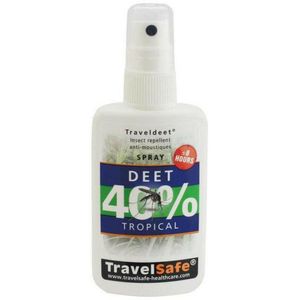 TravelSafe TravelDeet 40% anti-insectenspray (60 ml)