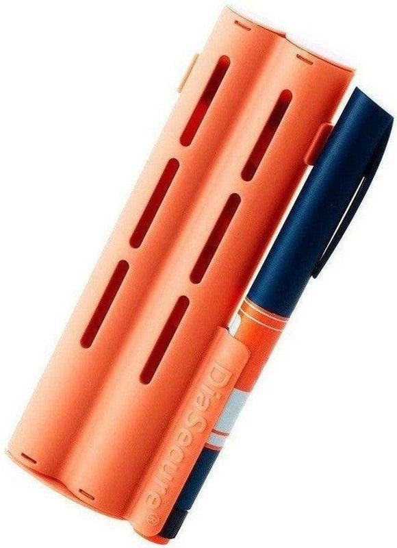 DiaSecure 4-in-1 diabetes management reis systeem (oranje)