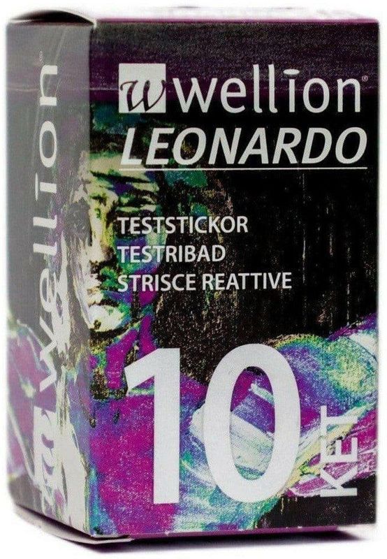 Wellion Leonardo ketonen teststrips (10 stuks)